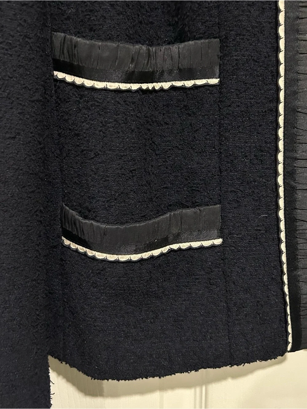 CHANEL dark blue